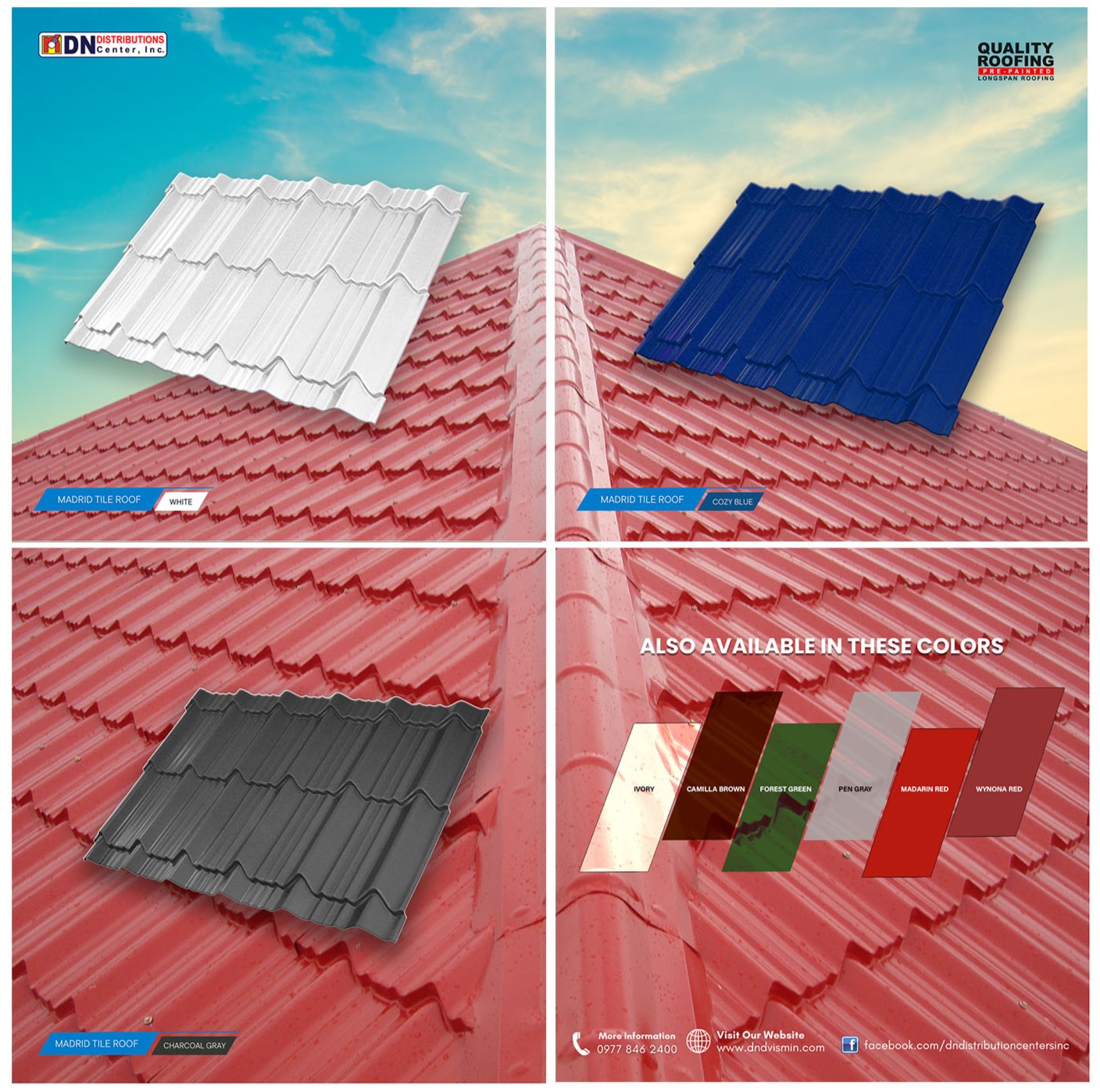 Available colors – DN Distribution
